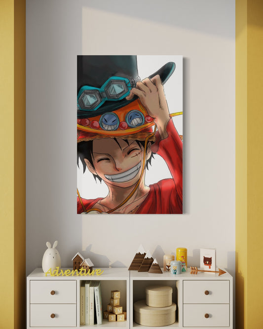 Cuadro decorativo canvas Monkey D. Luffy 002