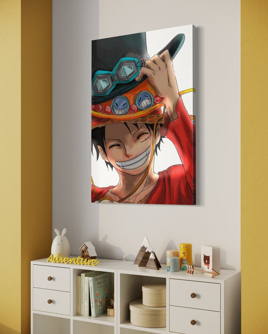 Cuadro decorativo canvas Monkey D. Luffy 002