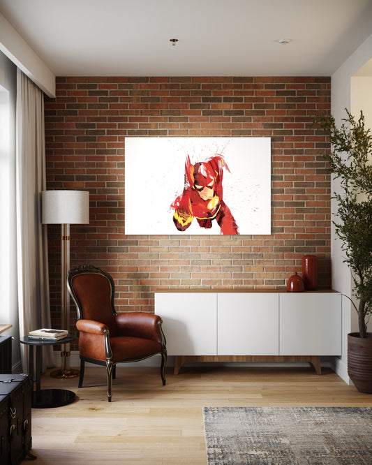 Cuadro decorativo canvas Flash 001