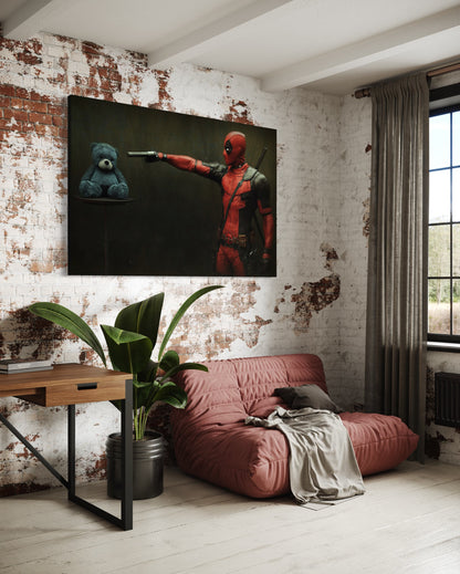 Cuadro decorativo canvas Deadpool 004