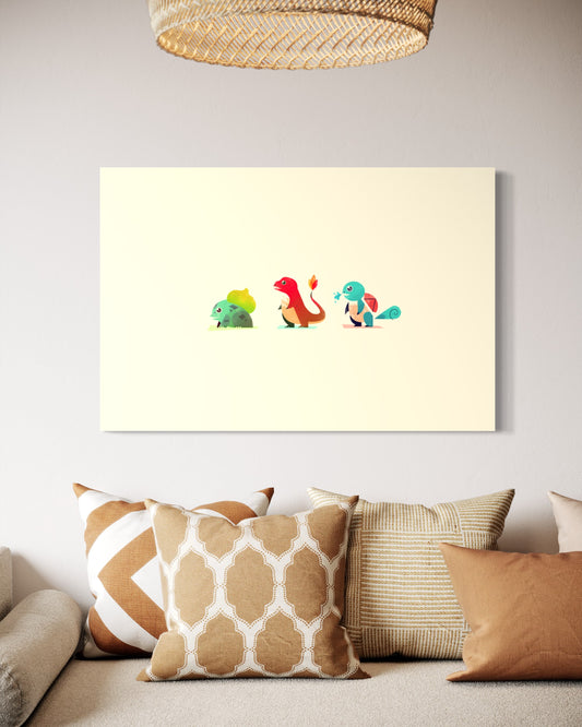 Cuadro decorativo canvas Pokemon 001