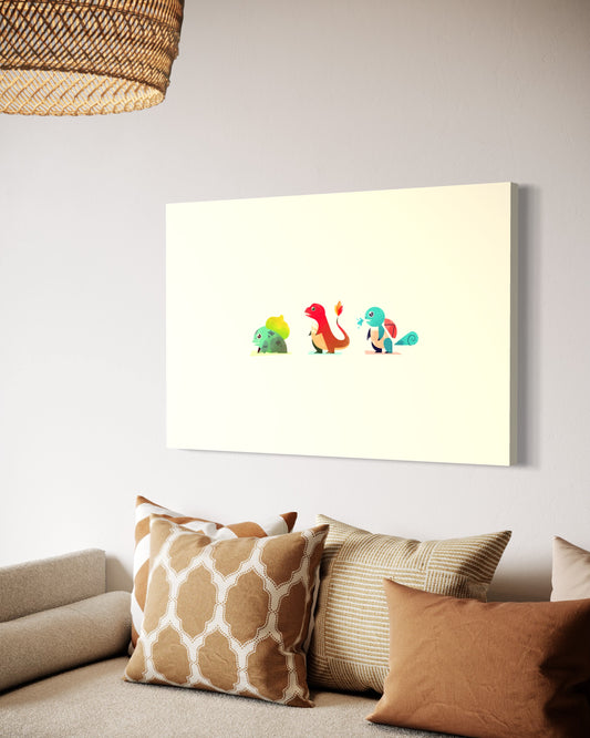 Cuadro decorativo canvas Pokemon 001