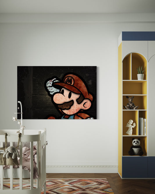 Cuadro decorativo canvas Mario 004
