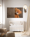 Cuadro decorativo canvas Teddy 001