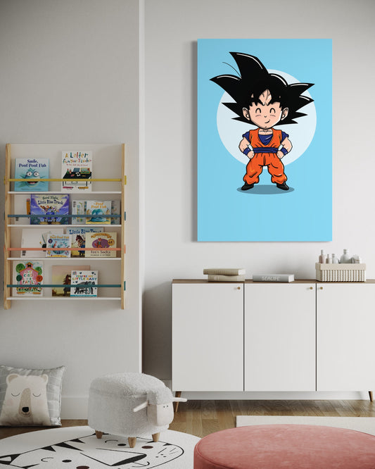 Cuadro decorativo canvas Goku 003