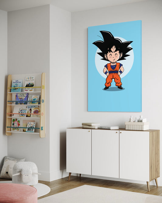 Cuadro decorativo canvas Goku 003