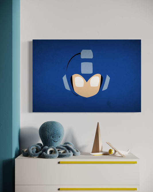 Cuadro decorativo canvas Mega Man 001