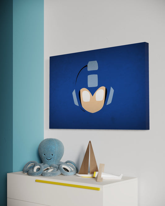 Cuadro decorativo canvas Mega Man 001