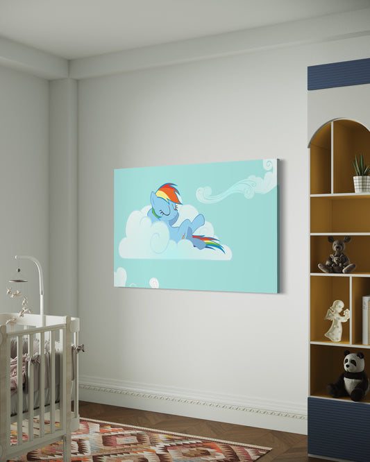 Cuadro decorativo canvas Mi pequeño pony 001