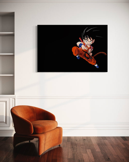 Cuadro decorativo canvas Goku 004