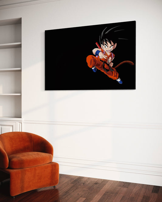 Cuadro decorativo canvas Goku 004