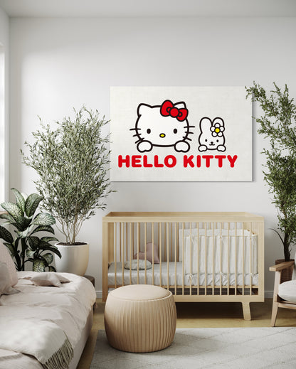Cuadro decorativo canvas Hello Kitty 002