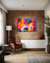 Cuadro decorativo canvas Arte abstracto 027