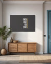 Cuadro decorativo canvas Finish what you start