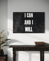 Cuadro decorativo canvas I can