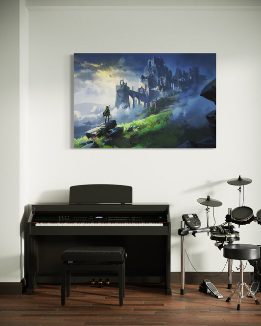 Cuadro decorativo canvas Zelda 001
