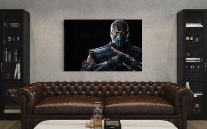 Cuadro decorativo canvas Mortal Kombat - Sub Zero