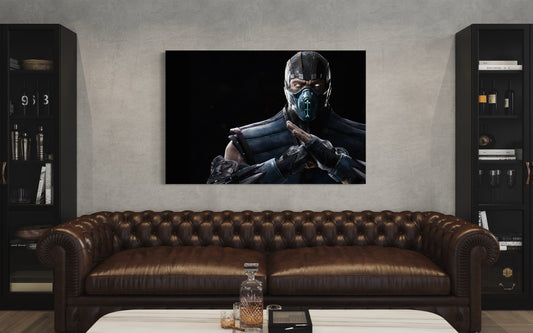 Cuadro decorativo canvas Mortal Kombat - Sub Zero