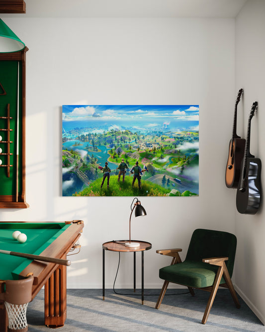 Cuadro decorativo canvas Fortnite 001