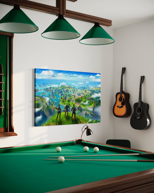Cuadro decorativo canvas Fortnite 001