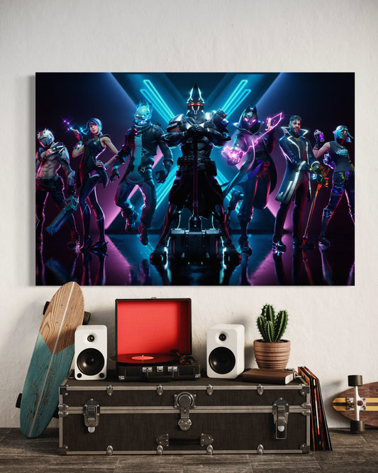 Cuadro decorativo canvas Fortnite 002