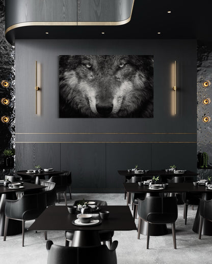 Cuadro decorativo canvas Lobo 004