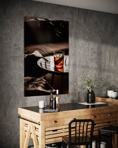 Cuadro decorativo canvas Whiskey 001