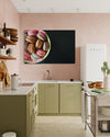 Cuadro decorativo canvas Macarrones 001