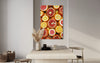 Cuadro decorativo canvas Naranjas y Granadas