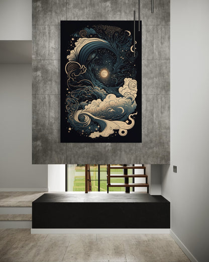 Cuadro decorativo canvas Arte abstracto 029