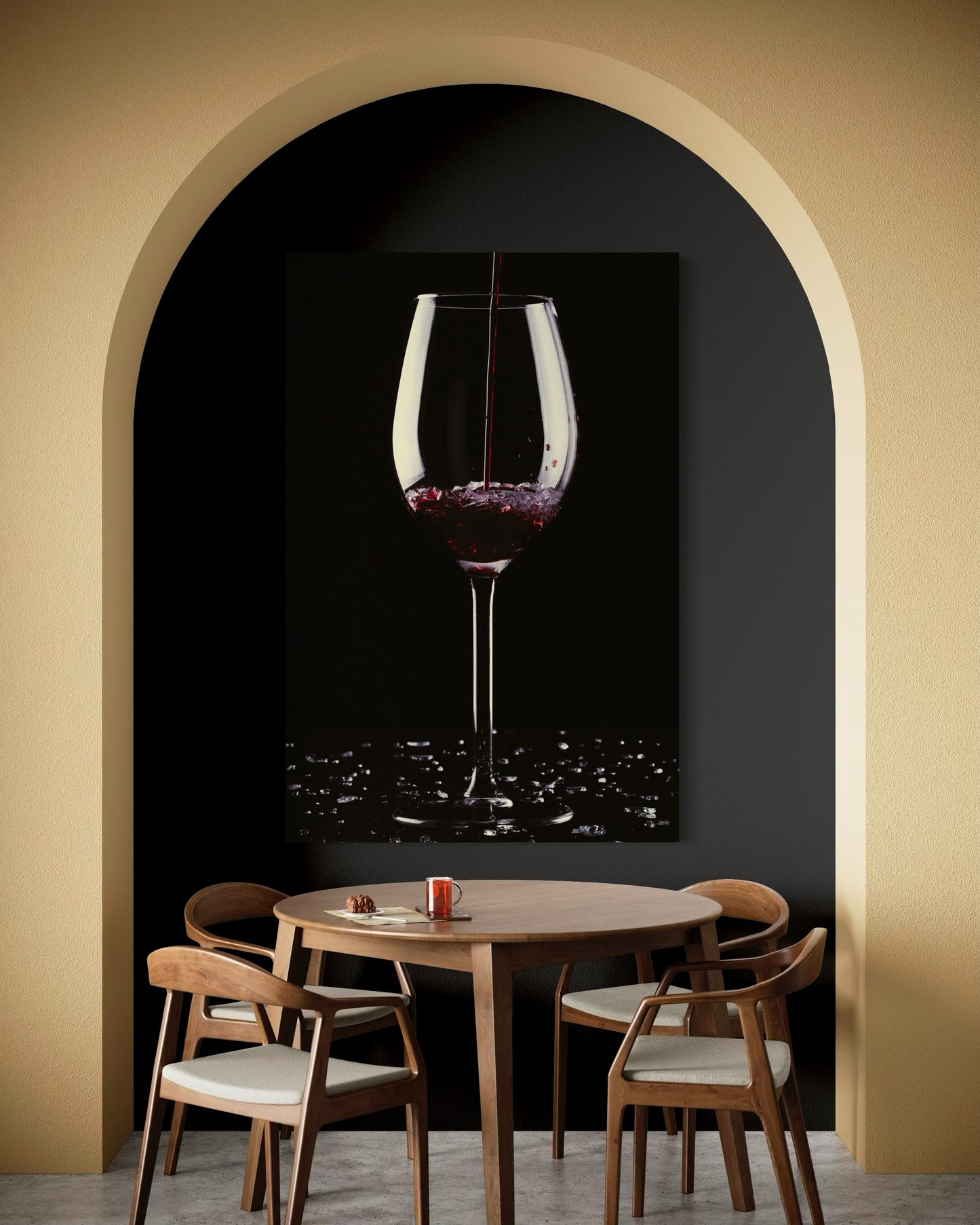 Cuadro decorativo canvas Vino 001