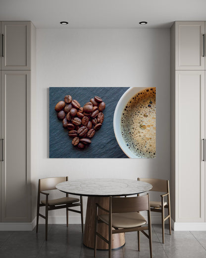 Cuadro decorativo canvas Café 004
