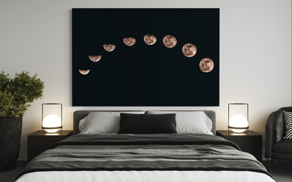 Cuadro decorativo canvas Ciclo Lunar 001