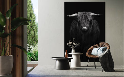 Cuadro decorativo canvas Toro Highland 001