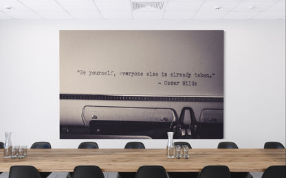 Cuadro decorativo canvas Be Yourself