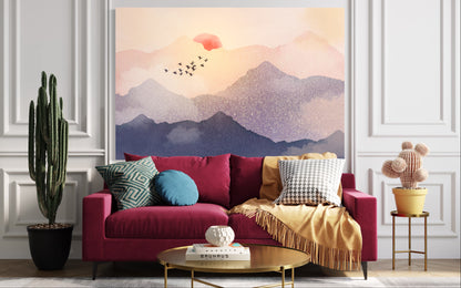 Cuadro decorativo canvas Puesta de sol