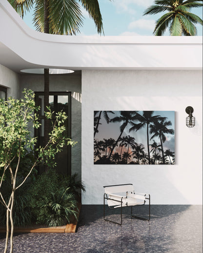 Cuadro decorativo canvas Palmeras 003