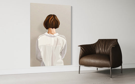 Cuadro decorativo canvas Mujer 005