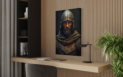 Cuadro decorativo canvas Caballero 001