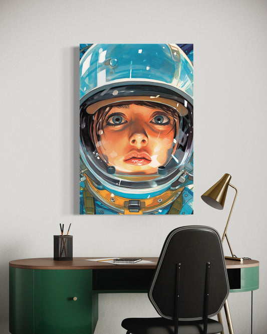 Cuadro decorativo canvas Astronauta 003