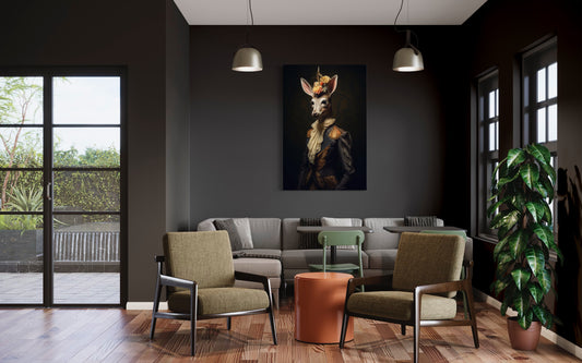 Cuadro decorativo canvas Venado 001