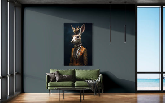 Cuadro decorativo canvas Conejo 002