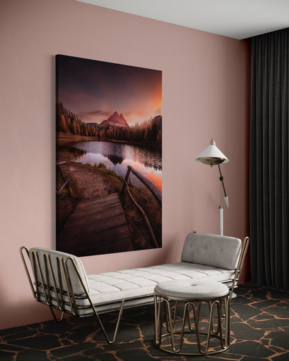 Cuadro decorativo canvas Paisaje 022
