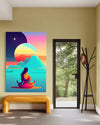 Cuadro decorativo canvas Meditación 001