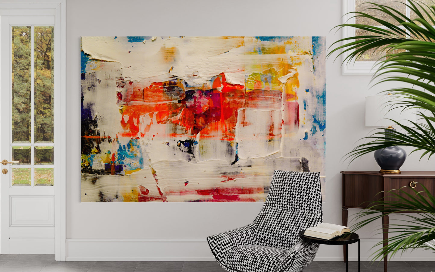Cuadro decorativo canvas Arte abstracto 003