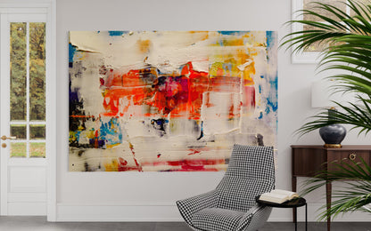 Cuadro decorativo canvas Arte abstracto 003