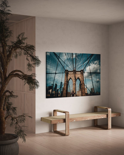 Cuadro decorativo canvas Puente de Brooklyn 002