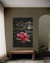 Cuadro decorativo canvas Flor de loto 001