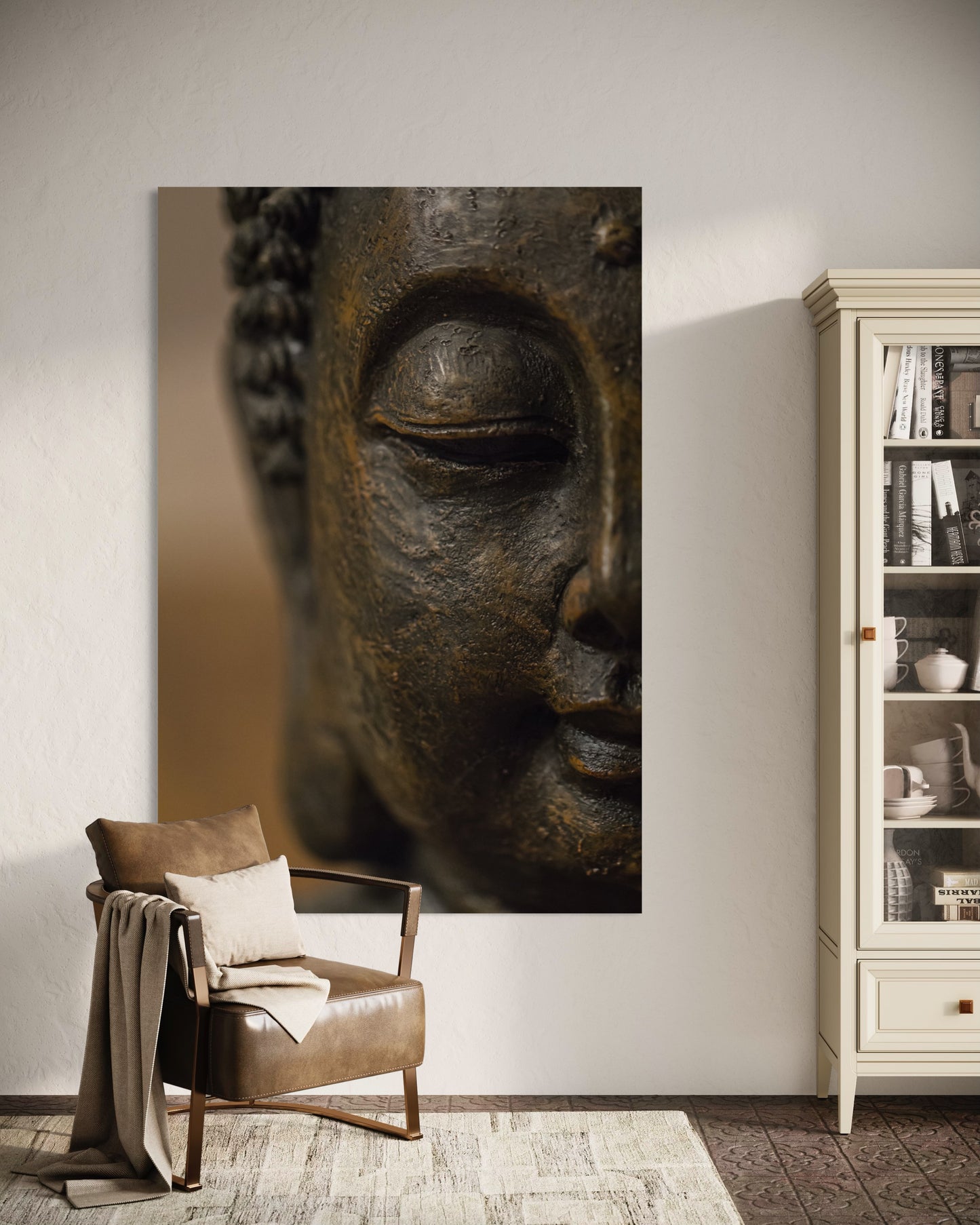 Cuadro decorativo canvas Buda 003