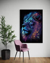 Cuadro decorativo canvas León 003